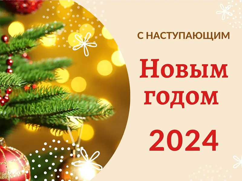 Поздравление с Новым 2024 годом Губернатора Алтайского края.